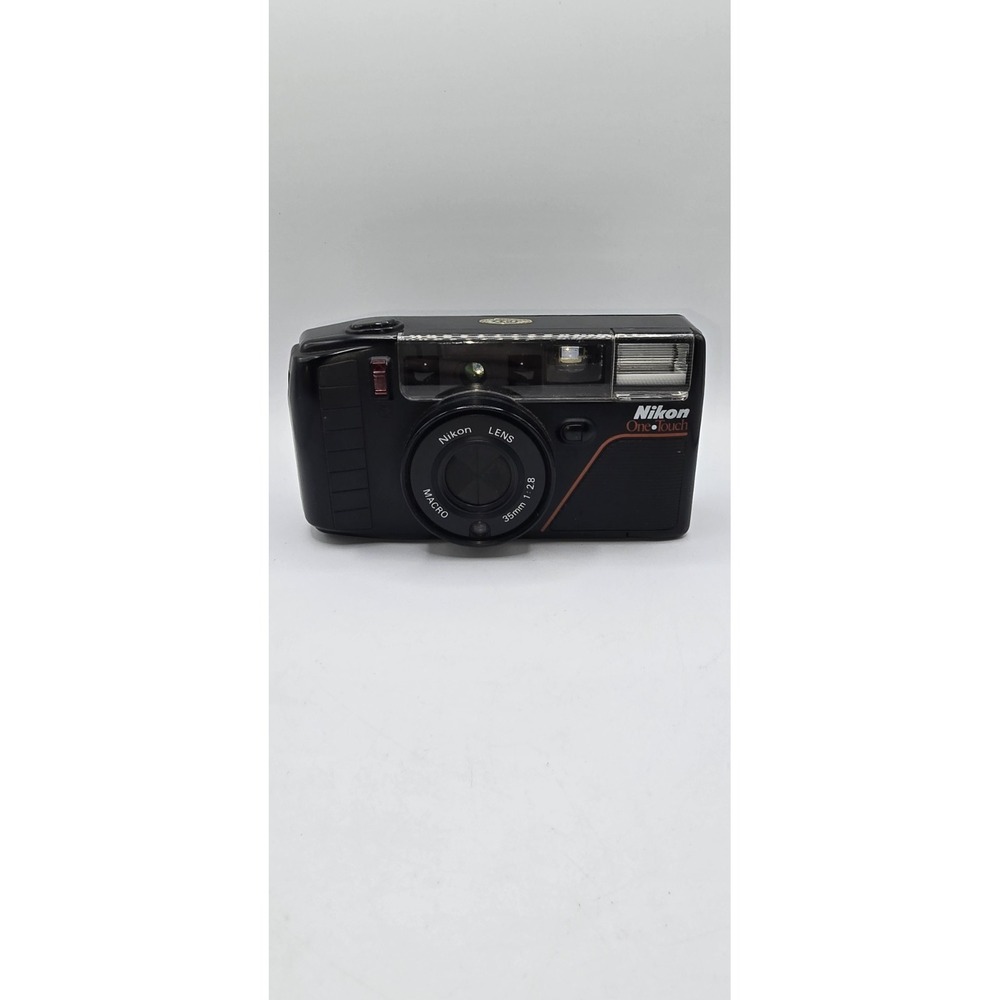 Nikon One Touch Vintage 35mm Compact Film Camera Black tested.